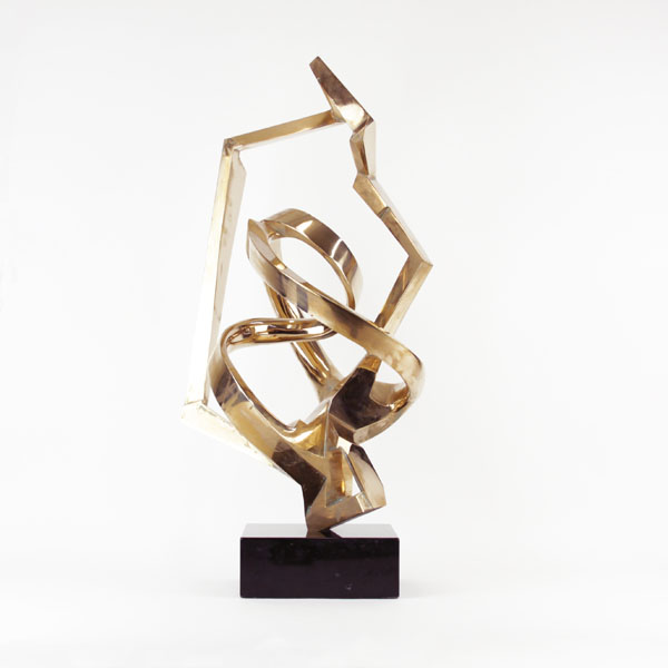 Antonio Grediaga Kieff, Canadian/Spanish (1936) Polished bronze on marble base