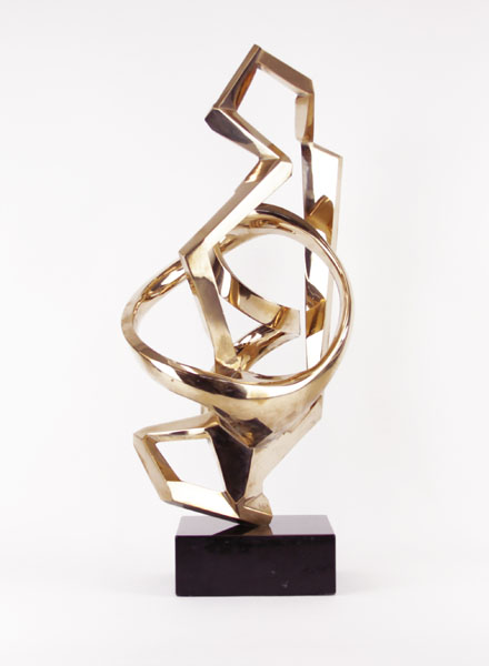 Antonio Grediaga Kieff, Canadian/Spanish (1936) Polished bronze on marble base