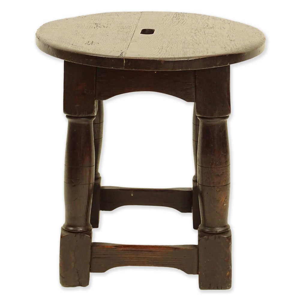 19th Century Italian Walnut Occasional Side Table