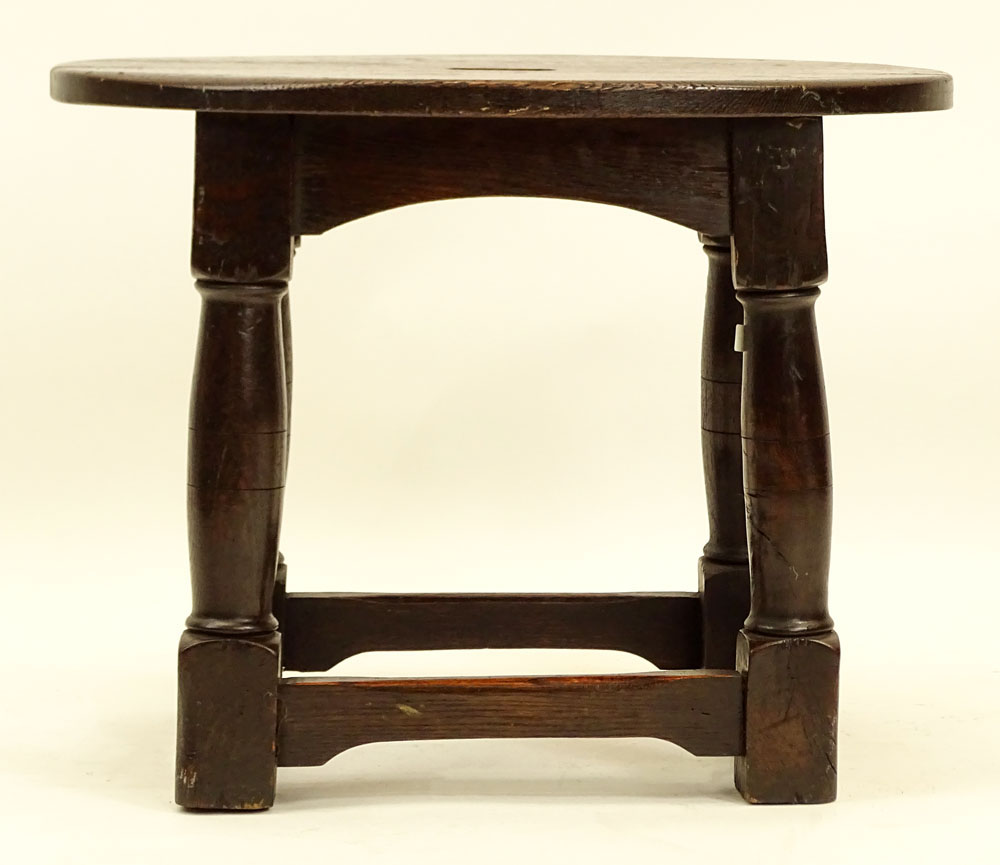 19th Century Italian Walnut Occasional Side Table