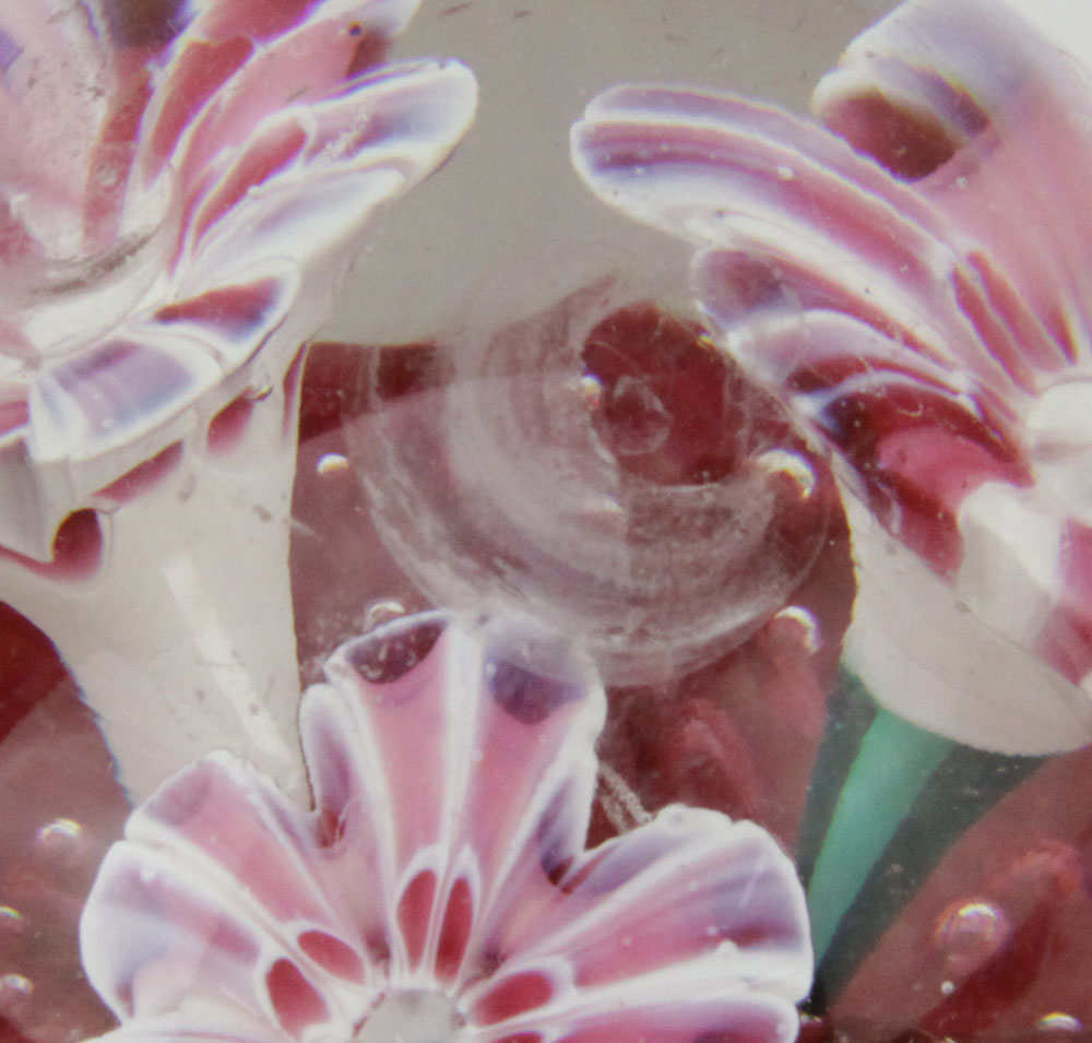 Lot of Four (4) Studio Art Glass Paperweights