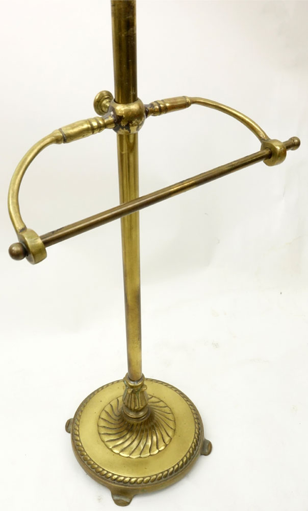 Antique Brass Men's Suit Valet Stand