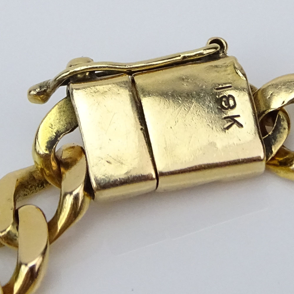 Vintage 18 Karat Yellow Gold ID Bracelet "Julio"