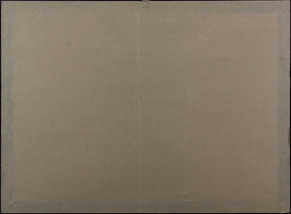 19th Century French School Trompe L'oeil Watercolor on Paper "Ephemera".