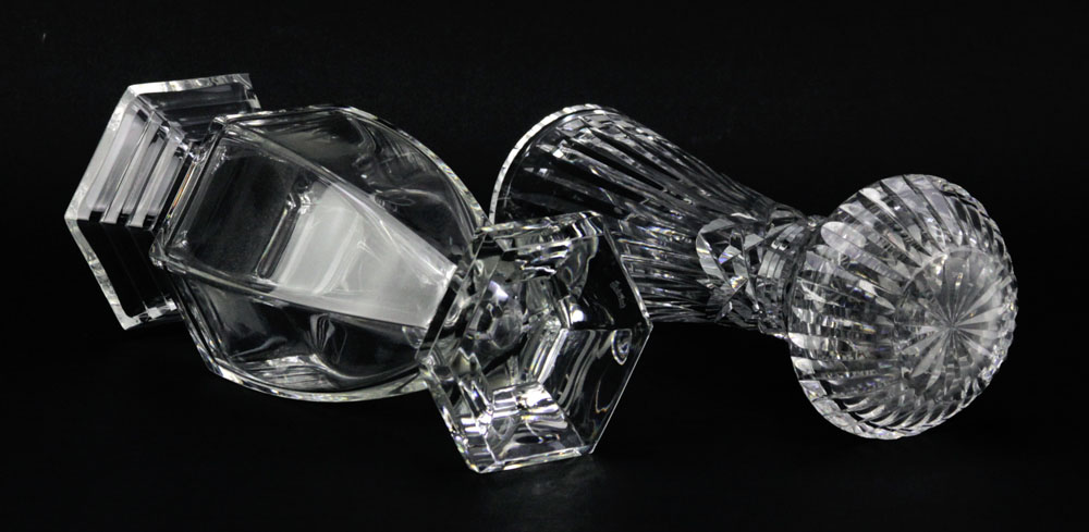 Lot of Two (2) Waterford Crystal Vases.