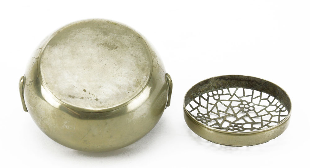 19th Century Chinese Brass Hand warmer