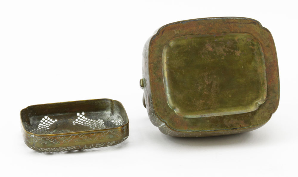 19th Century Chinese Brass Hand warmer