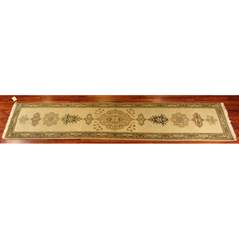 Semi-Antique Persian Style Runner, Possibly A Kerman.