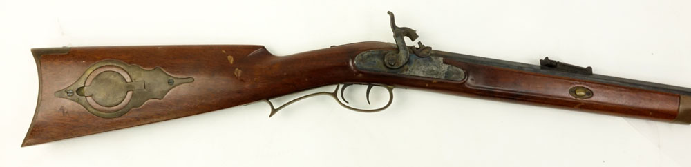 Black Powder Italian "The Hawken" CAL. 54 Single Shot Rifle)