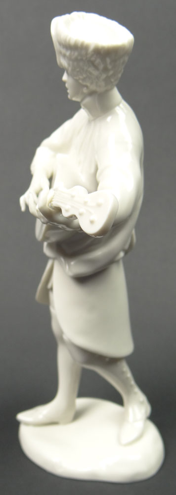 Vintage Nymphenburg Porcelain Figure of a "Guitarist"