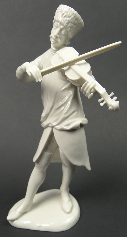 Nymphenburg Porcelain Figure of a "Violinist"