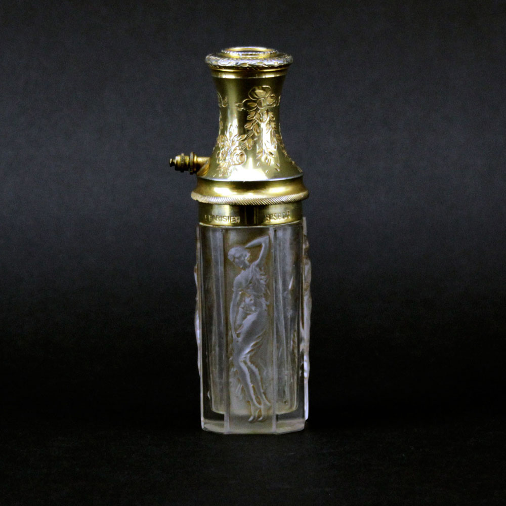 R. Lalique Parisien Figural Perfume Atomizer