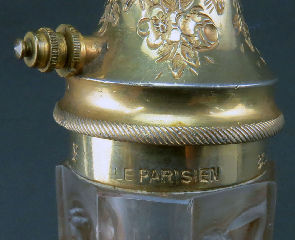 R. Lalique Parisien Figural Perfume Atomizer