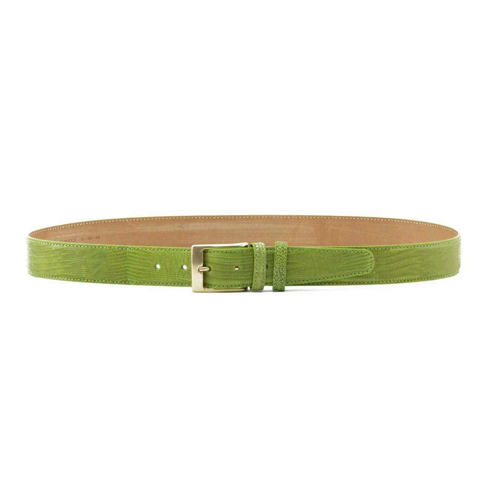 Parri's Firenze Italian Genuine Lizard Belt