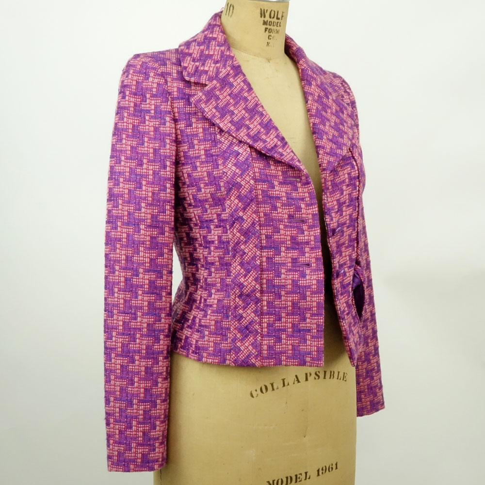 Chanel Couture Retro Style Suit Jacket.
