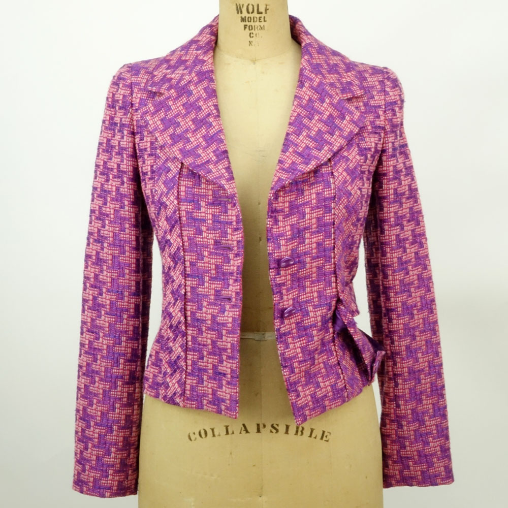 Chanel Couture Retro Style Suit Jacket.