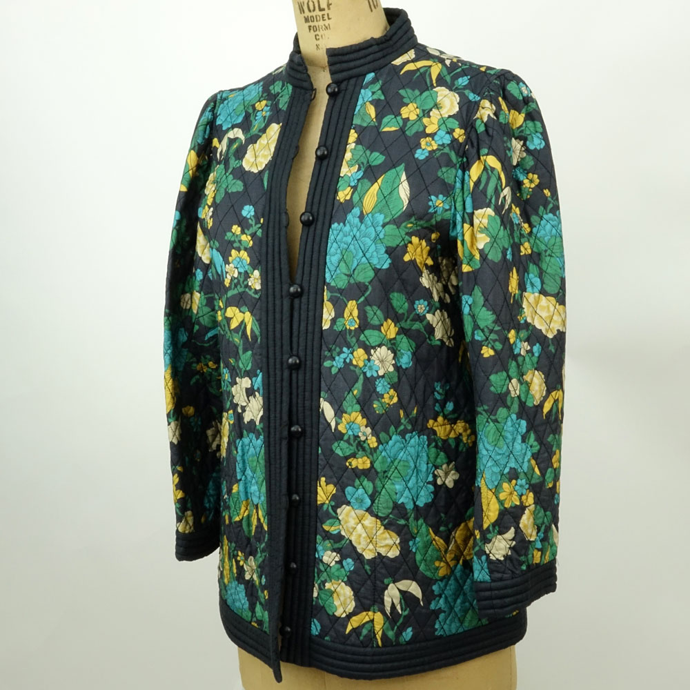 Yves Saint Laurent Rive Gauche Quilted Jacket