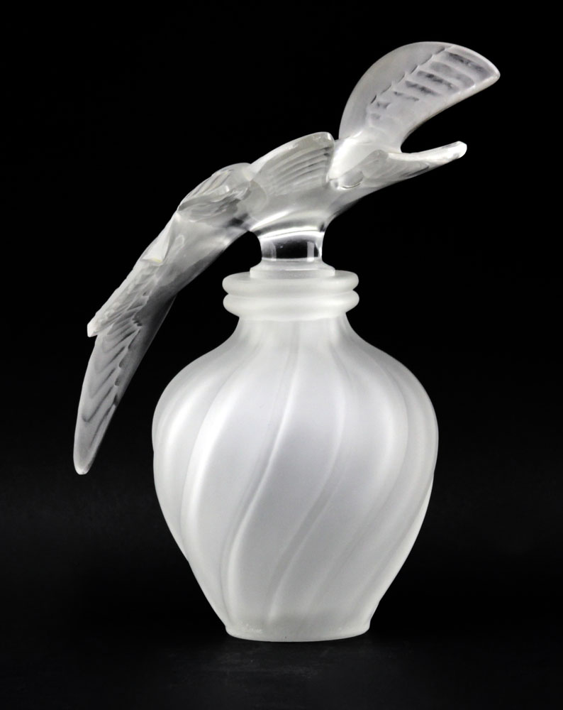 Lalique Frosted Crystal  "L'Air Du Temps" Factice Dummy.