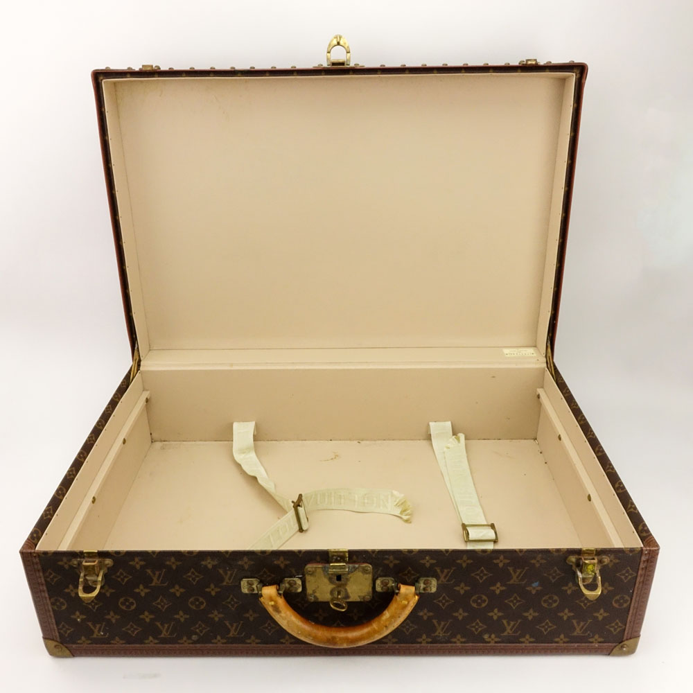 Vintage Louis Vuitton Monogram Canvas Hardside Suitcase