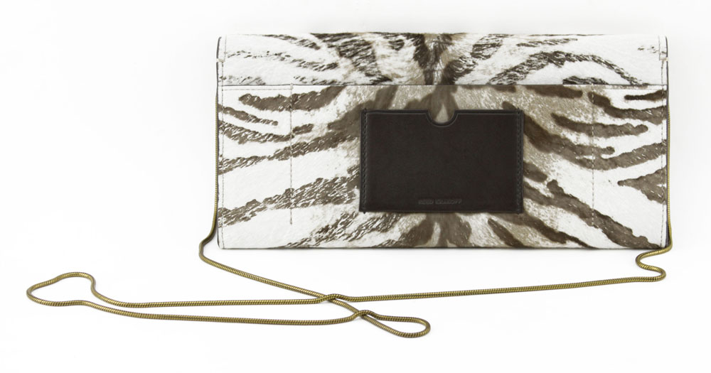 Reed Krakoff Dyed Calf Hair Clutch Purse