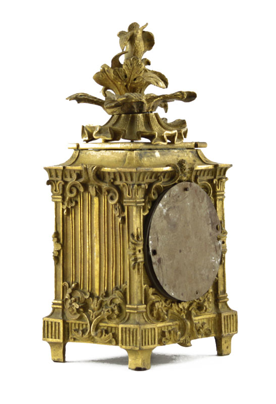 Raingo Freres Paris Antique Bronze Clock