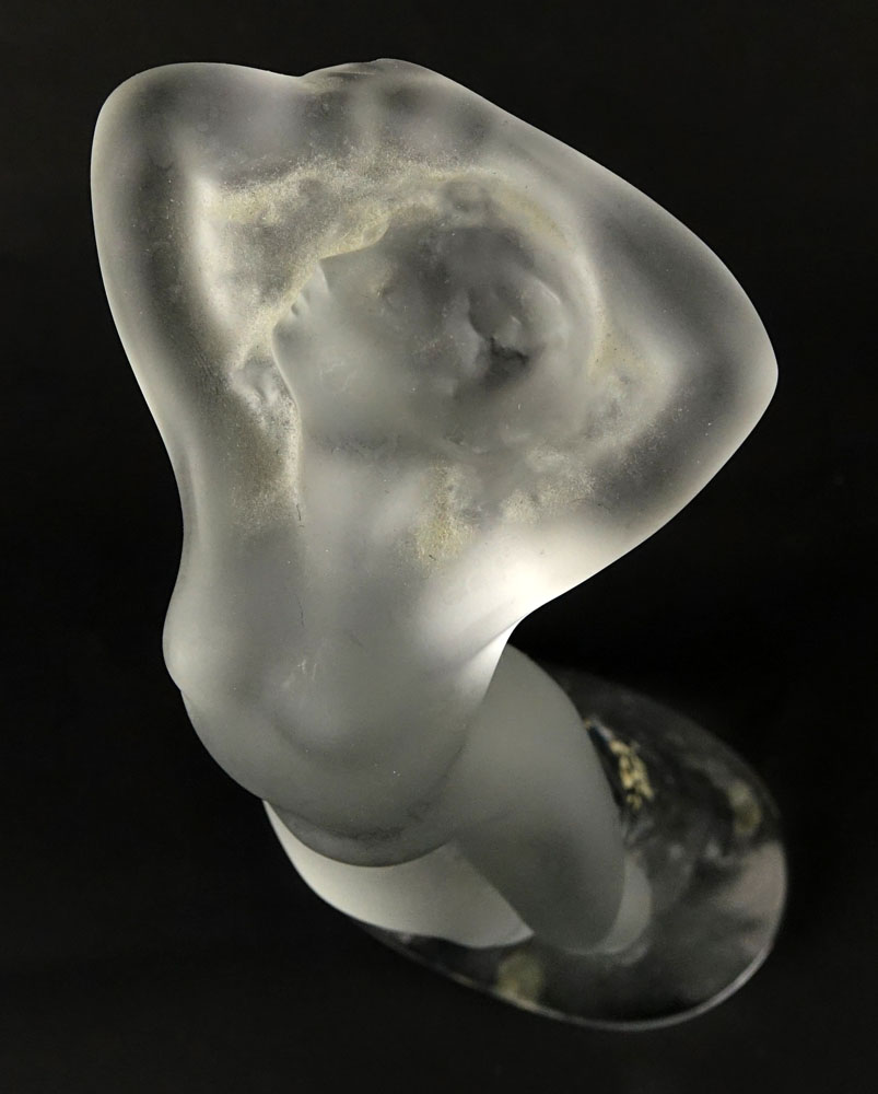 Lalique Crystal Female Nude Figurine