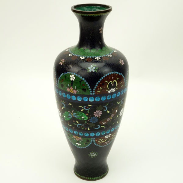 Vintage Japanese Cloisonne Vase