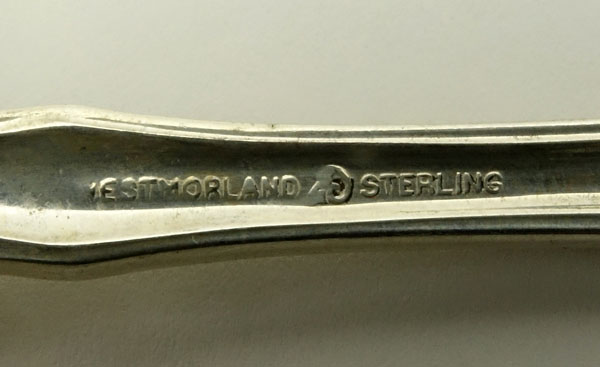 Sixty-One (61) Pieces  Westmorland George and Martha Sterling Silver Flatware