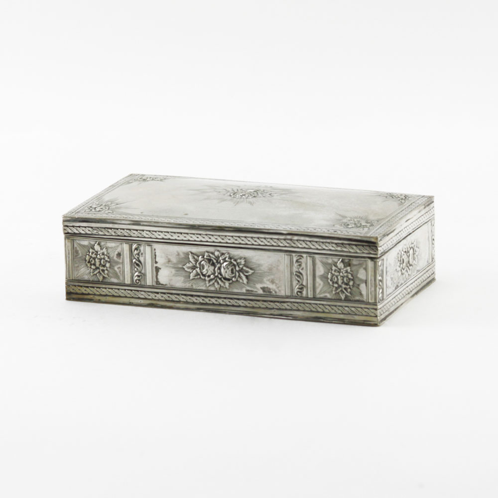 Antique German 800 Silver Box