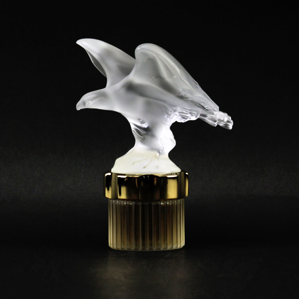 Lalique France Limited Edition "Eagle Mascot"  Flacon Collection Perfume Bottle