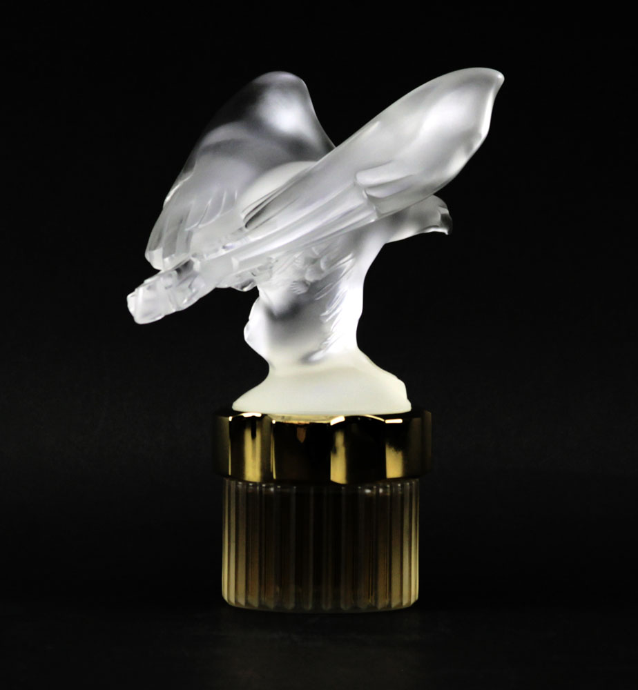 Lalique France Limited Edition "Eagle Mascot"  Flacon Collection Perfume Bottle