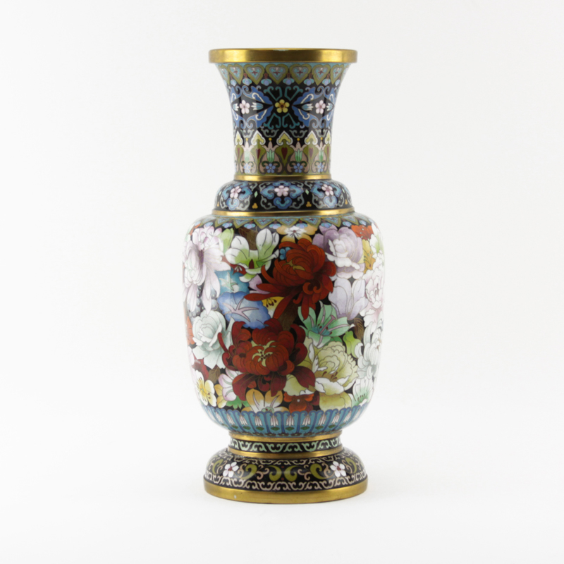 Vintage Chinese Cloisonne Vase