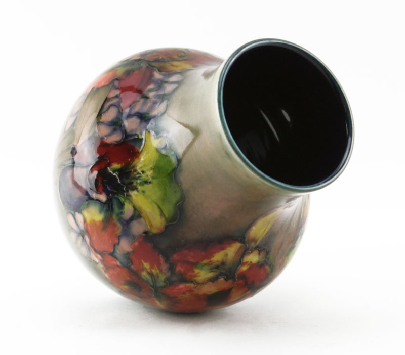 Moorcroft Flambe "Orchid" Pottery Vase