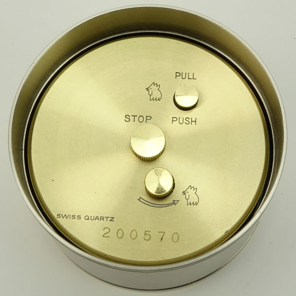 Tiffany & Co Travel Alarm Clock with Swivel Cover