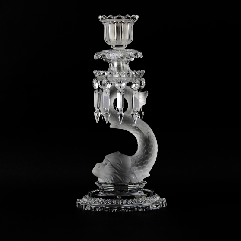 Baccarat Dauphin Candlestick