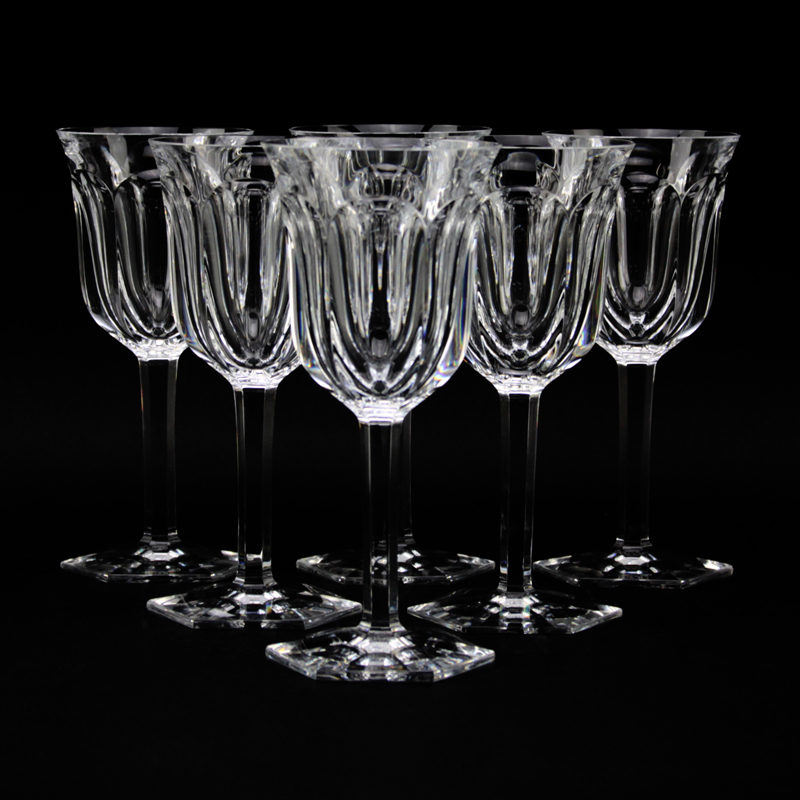 Sixteen (16) Baccarat "Malmaison" Water Glasses