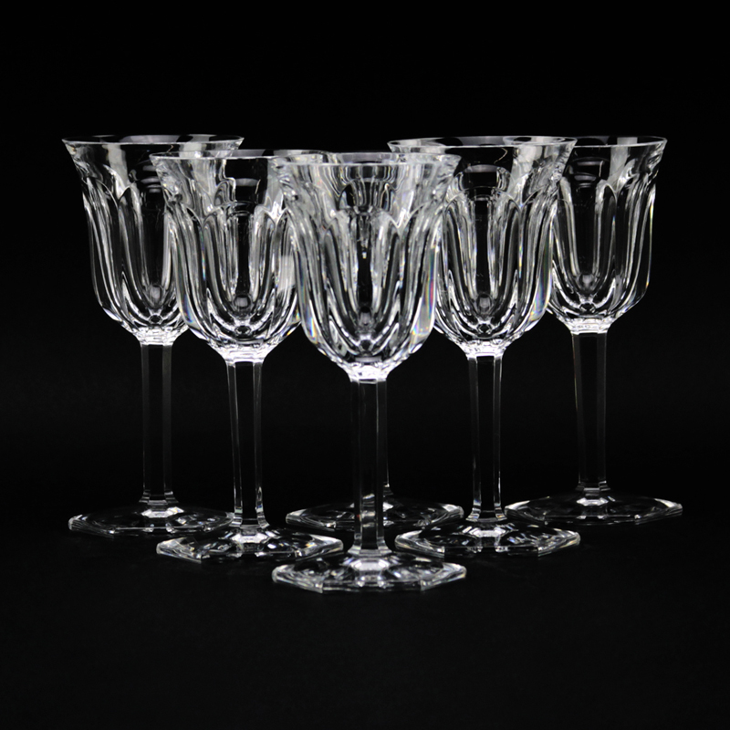 Eighteen Baccarat "Malmaison" Port Wine Glasses