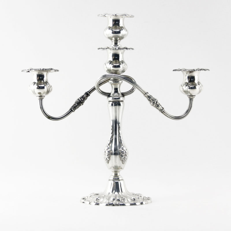 Reed and Barton "Francis I" Sterling Candelabra along with extra Candleholder Insert