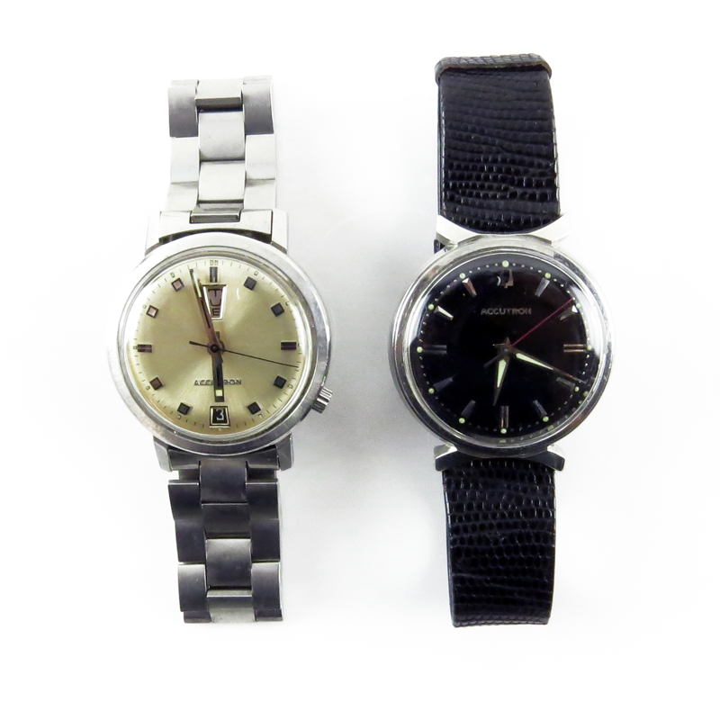 Grouping of Two (2) Vintage Bulova Accutron  Timepieces