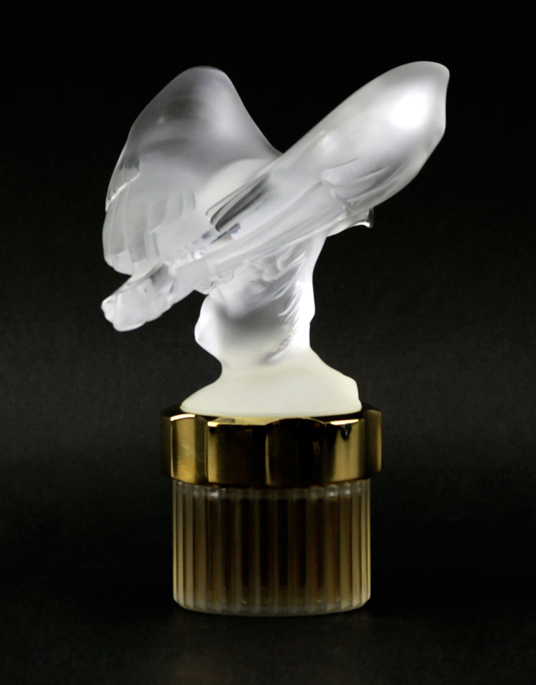 Lalique France Limited Edition "Eagle Mascot"  Flacon Collection Perfume Bottle