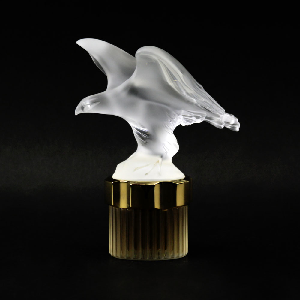 Lalique France Limited Edition "Eagle Mascot"  Flacon Collection Perfume Bottle