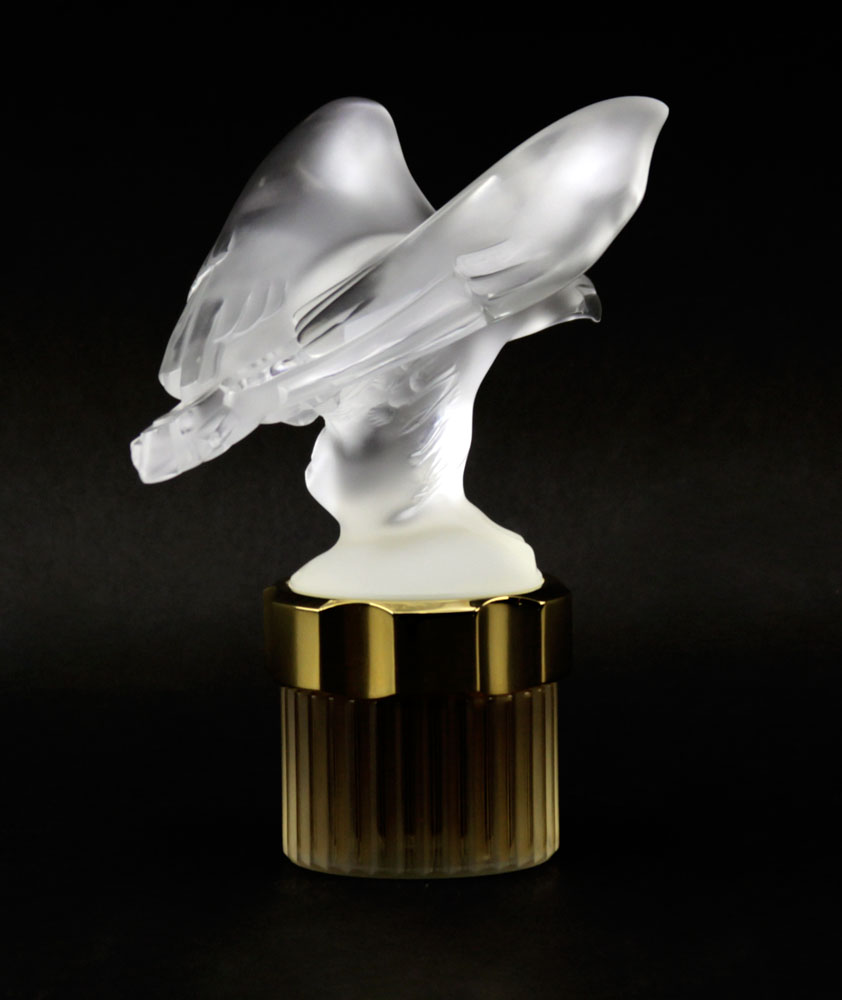 Lalique France Limited Edition "Eagle Mascot"  Flacon Collection Perfume Bottle