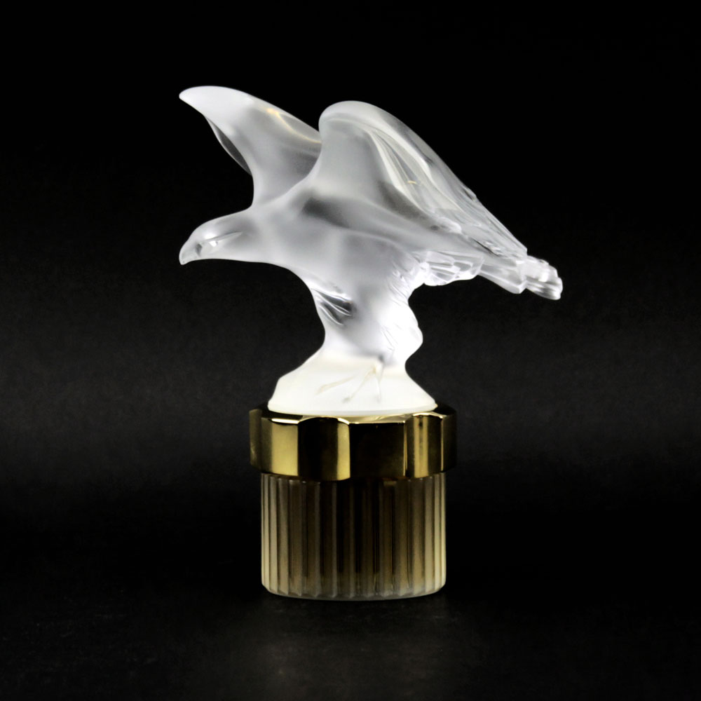 Lalique France Limited Edition "Eagle Mascot"  Flacon Collection Perfume Bottle