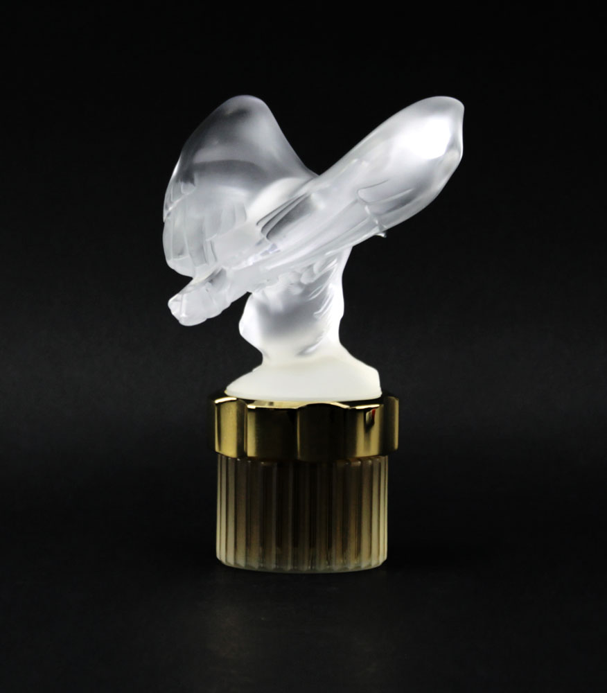 Lalique France Limited Edition "Eagle Mascot"  Flacon Collection Perfume Bottle