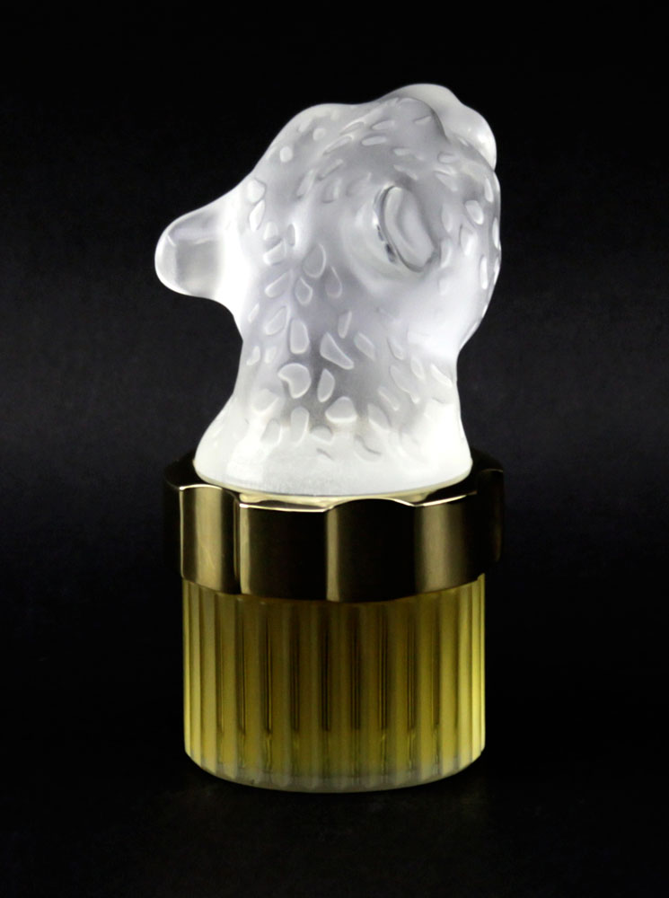 Lalique France Limited Edition "Panthere By Lalique"  Flacon Collection Perfume Bottle