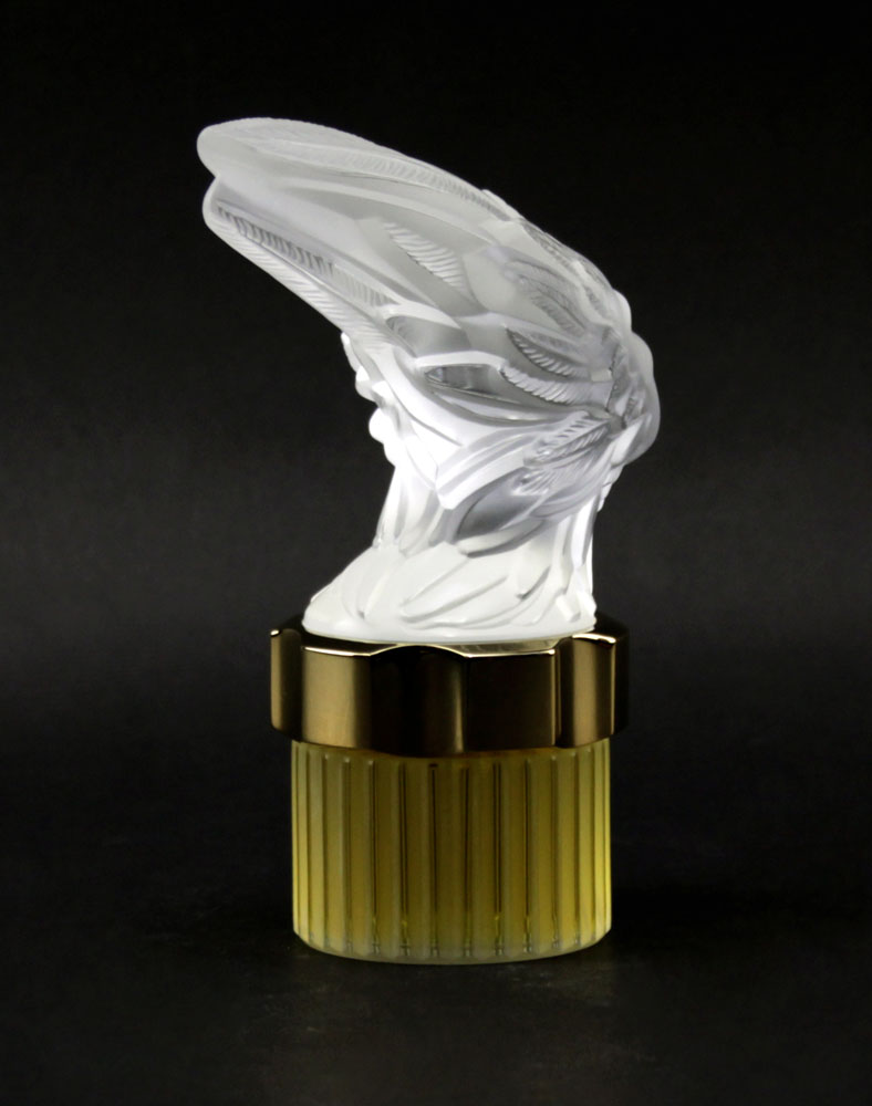 Lalique France Limited Edition "Phoenix Mascot"  Flacon Collection Perfume Bottle