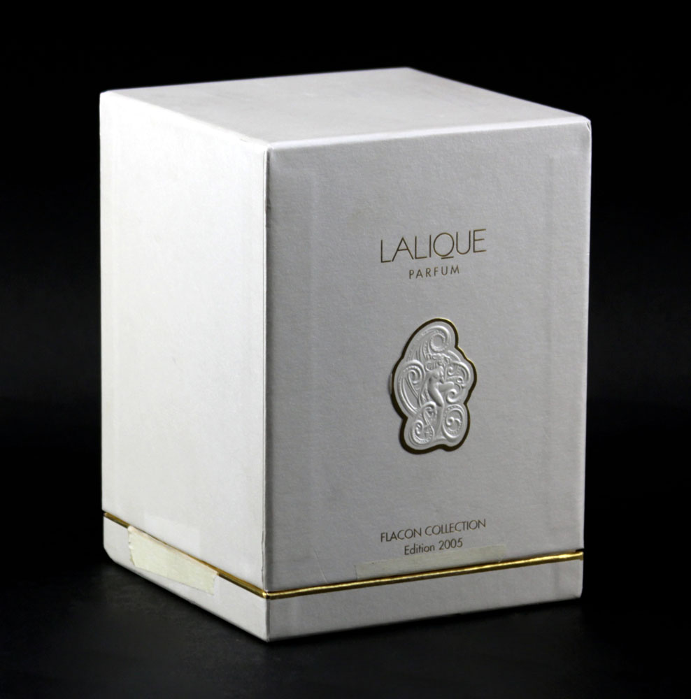 Lalique France Limited Edition "Songe"  Flacon Collection Perfume Bottle