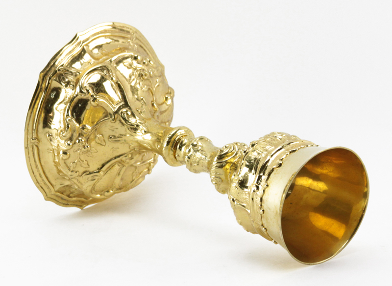 Gold Plated Chalice