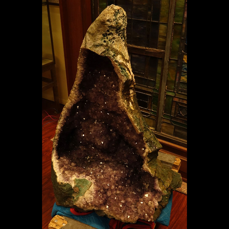 Massive Oversize Amethyst Quartz Geode