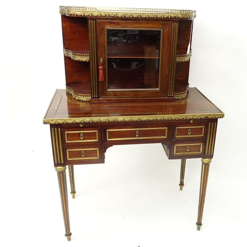 19th Century French Louis XVI Style "Bonheur du Jour" Lady's Writing Desk